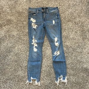 Express distressed jeans